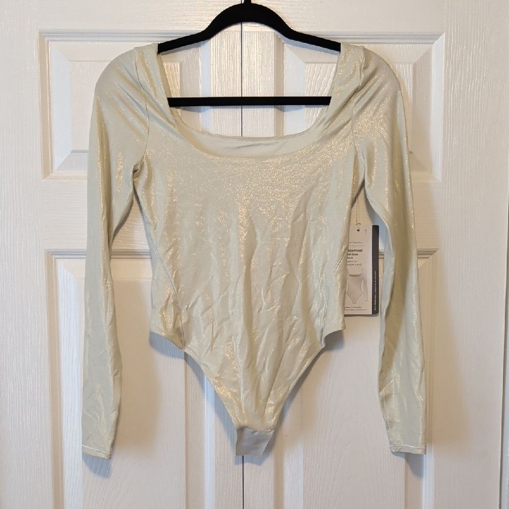 Lululemon Athletica Wundermost Square Neck Bodysuit